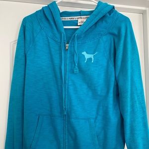 VS PINK zip up sweatshirt